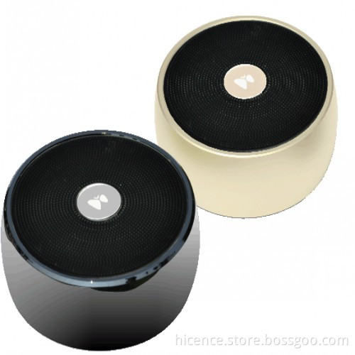 New Design Genius Round Mini Wireless Bluetooth Speaker
